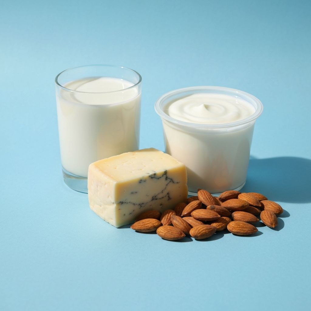 Milchprodukte und Proteinquellen