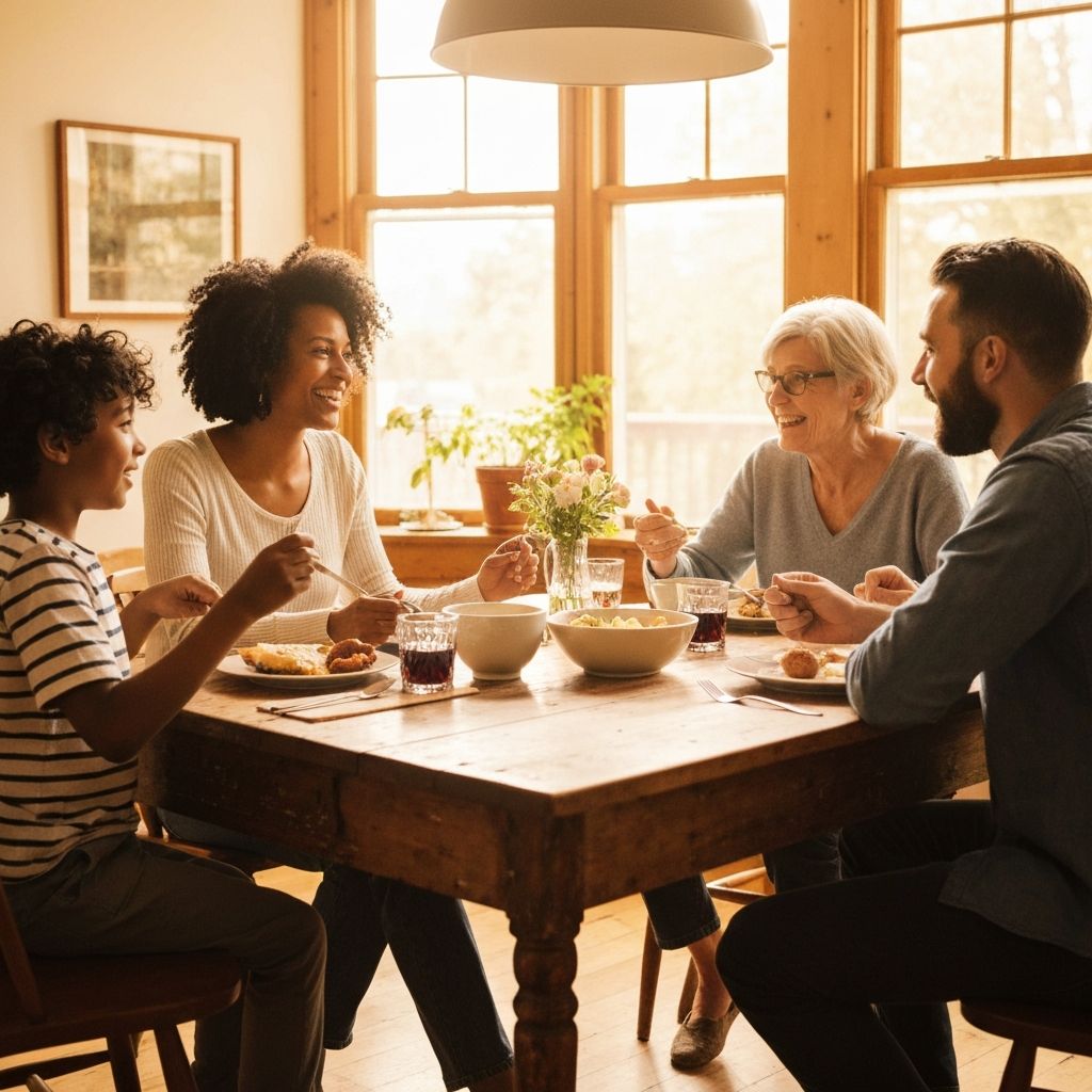Gemeinsame Mahlzeiten